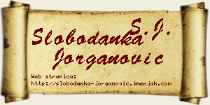 Slobodanka Jorganović vizit kartica